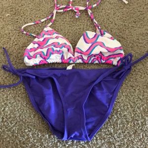 Purple bikini